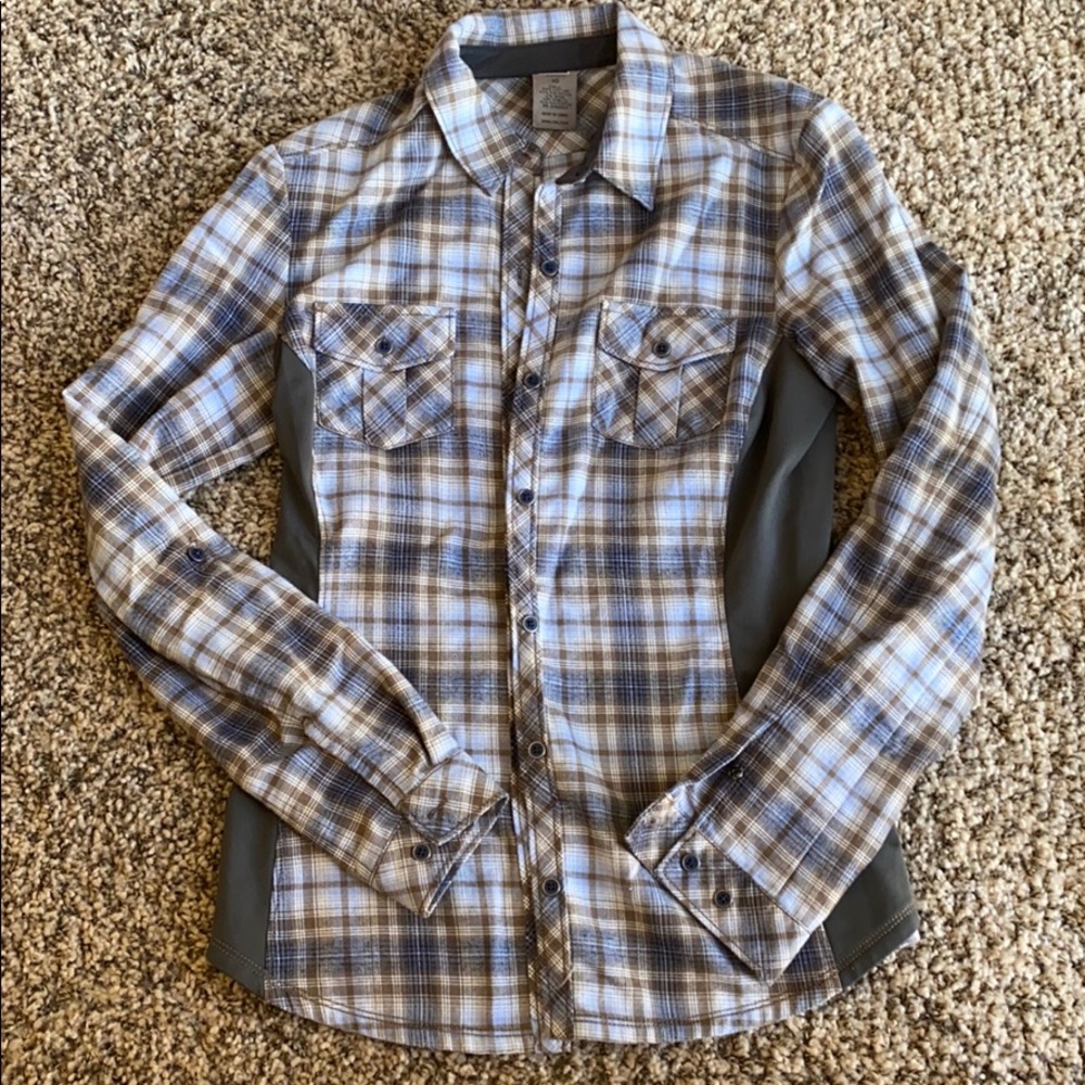 REI Plaid Button Down - so comfy!!